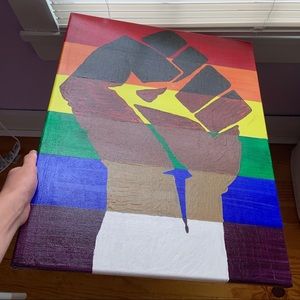 Black Lives Matter & LGBTQ Lives Matter Painting